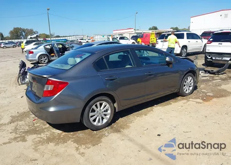 2012 Honda Civic Ex z USA, uszkodzony, nr VIN 2HGFB2F89CH505873